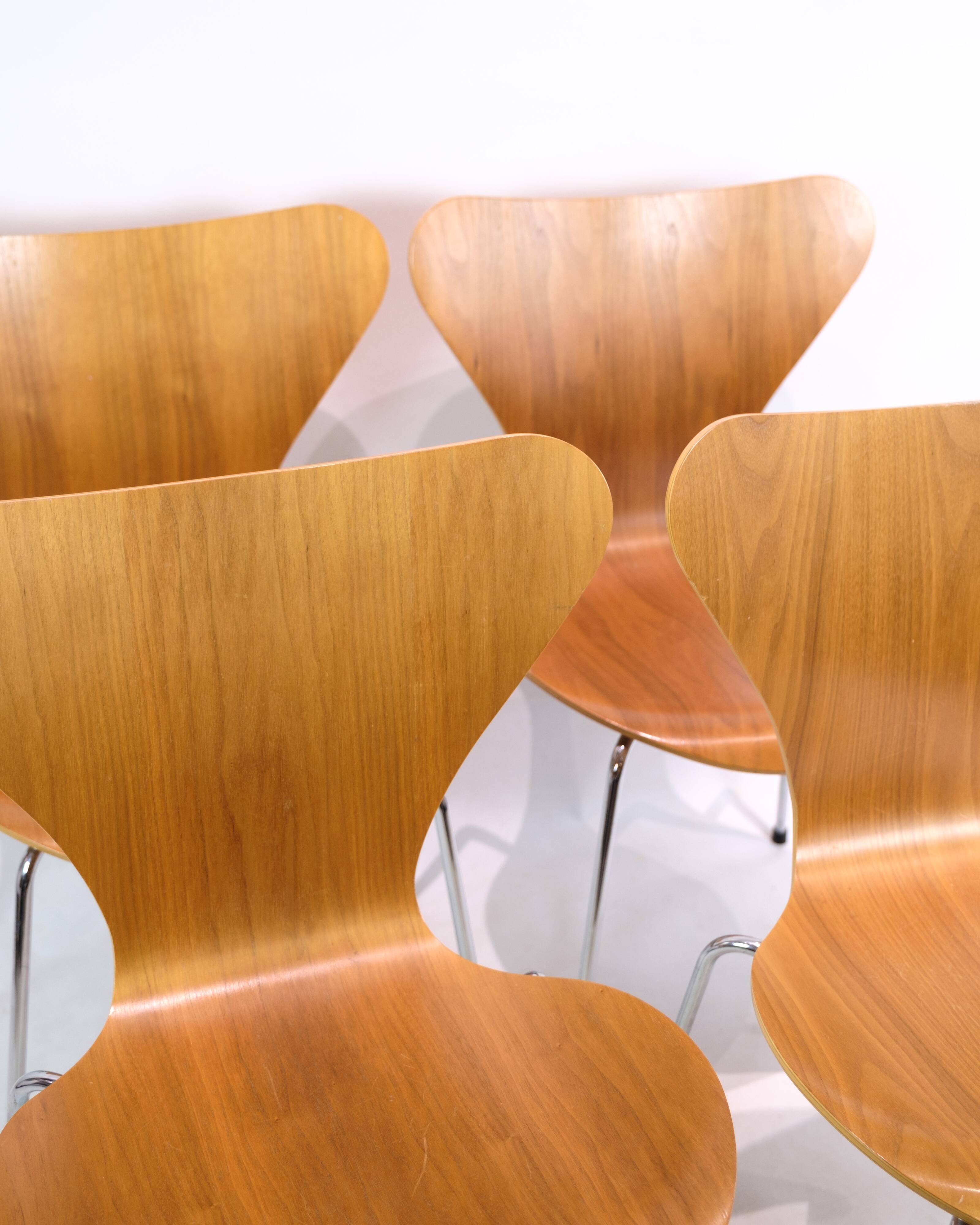 Set of four Series Seven Dining Chairs