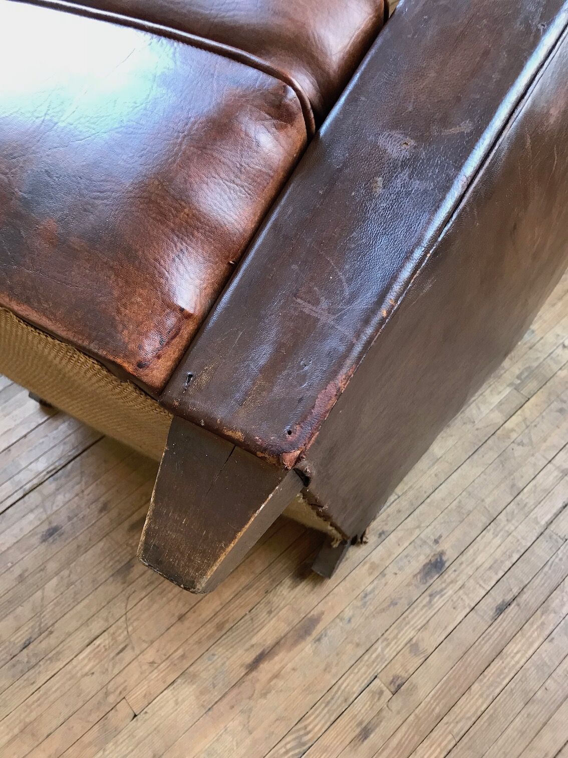 Leather club Armchair