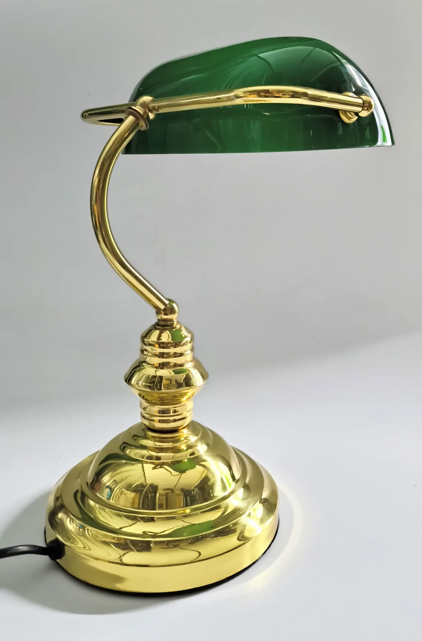 Lampe de banquier du XXe siècle