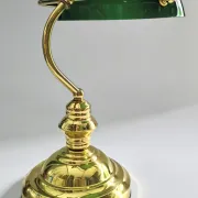 Lampe de banquier du XXe siècle