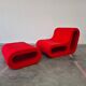 Set of Other One lounge chair with ottoman by Leif Jörgensen for Hay, 2004
