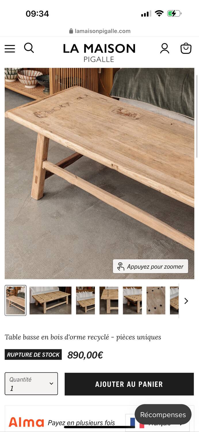 Farmhouse Coffee Table