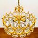 Chandelier en verre cristal par Palwa