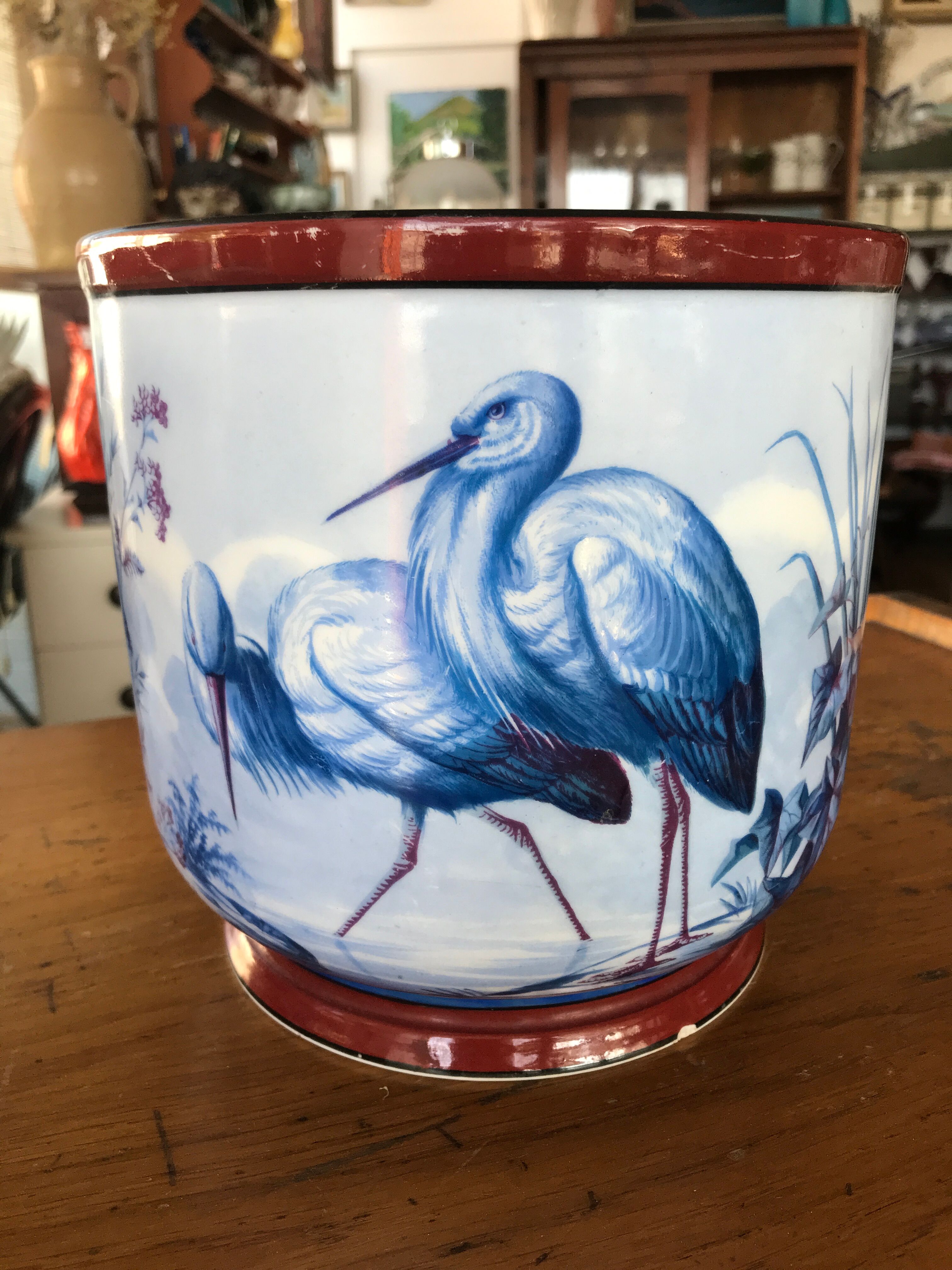 Pair of pot covers Vieux Paris