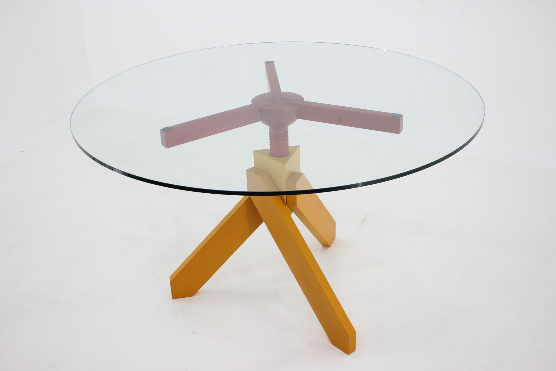 1980s Raul Barbieri Table and Stools for Rexite ,Italy