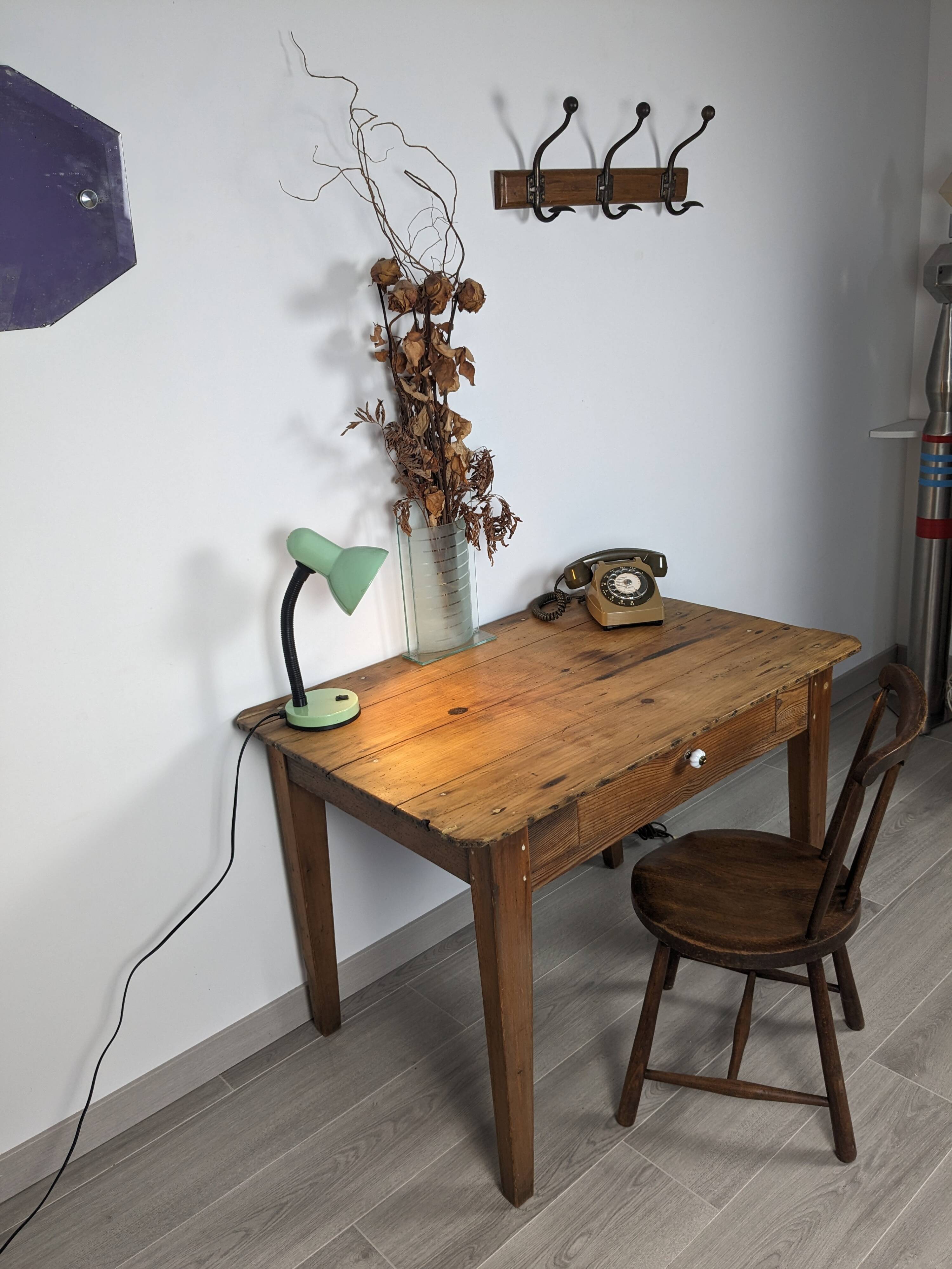 Table de campagne en hêtre