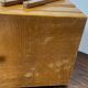 Wooden sewing box