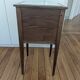 Paire de tables de chevets plateau miroir