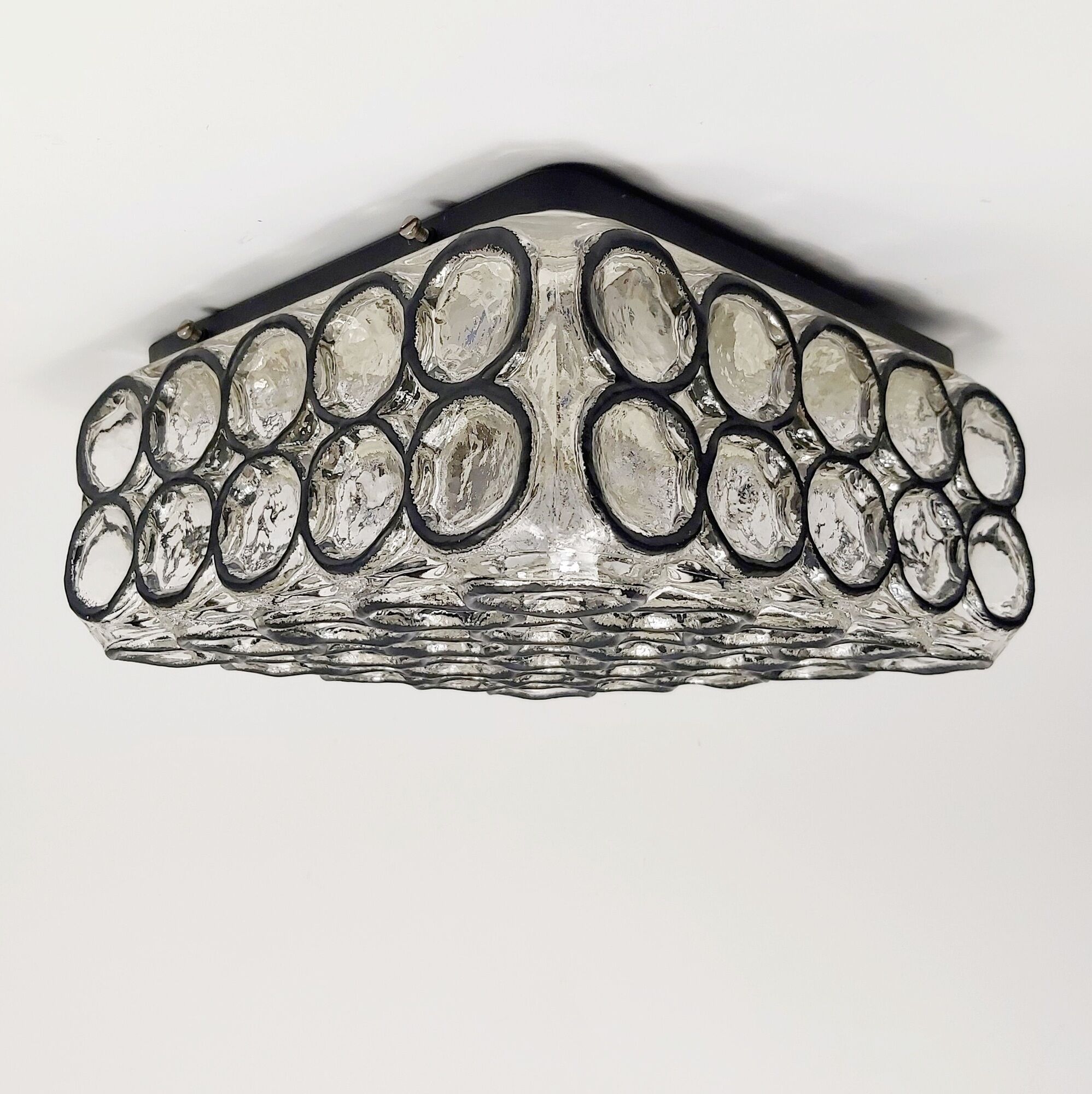 Pair ceiling Lamps From Limburg, Germany 1960s