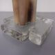 Scandinavian Glass Candleholder, 1960s