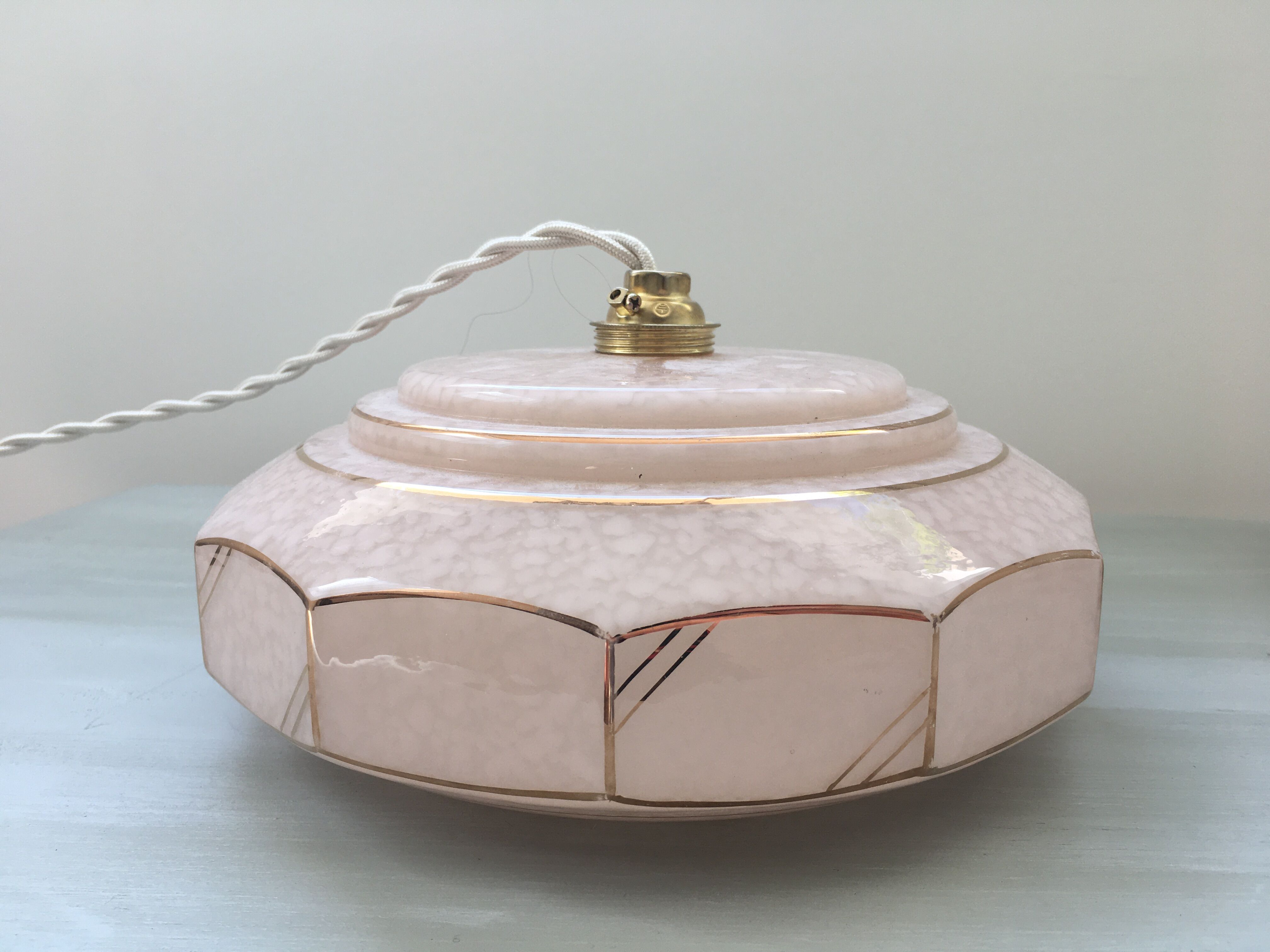 Paire de baladeuses vintage - verre
