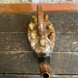 Vintage ceramic flower vase alphonse mouton watering can