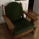 Fauteuils bois et velours