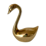 Brass swan