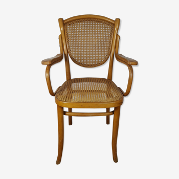 Fauteuil avec cannage marque de Thonet