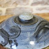 Covered pot in glazed stoneware Atelier Christine Pedley and Steen Kepp La Borne