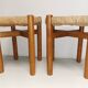 Pair of vintage stools called Méribel by Charlotte PERRIAND
