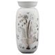 "Vase 'Grazia' by Stig Lindberg in ceramic and silver for Gustavsberg, Sweden, 1960."
