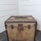 Malle de voyage en bois