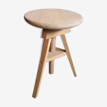 Tabouret à vis de dessinateur