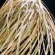 Decorative suspension hut wicker and raffia Morocco