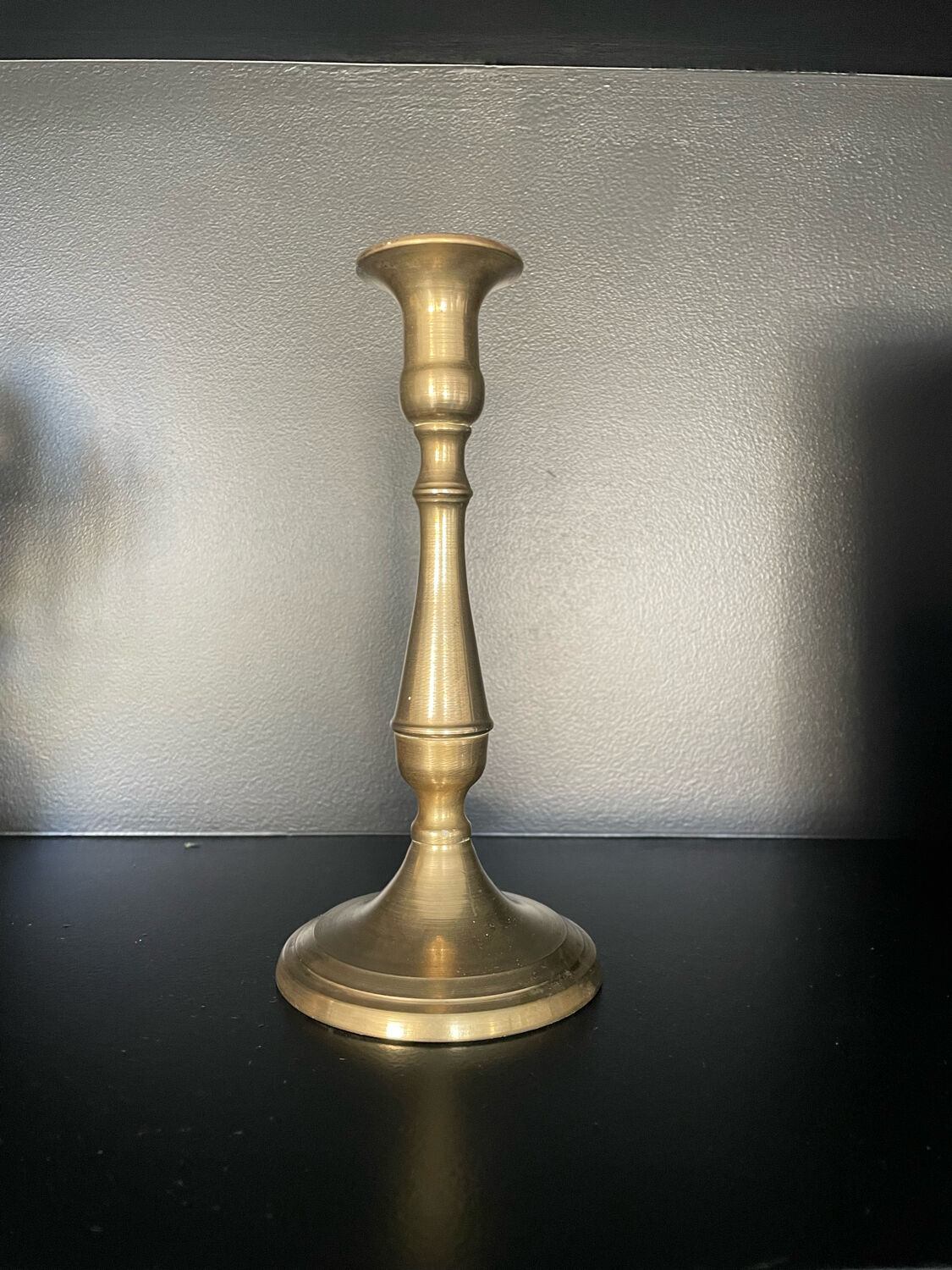 Brass candle holder