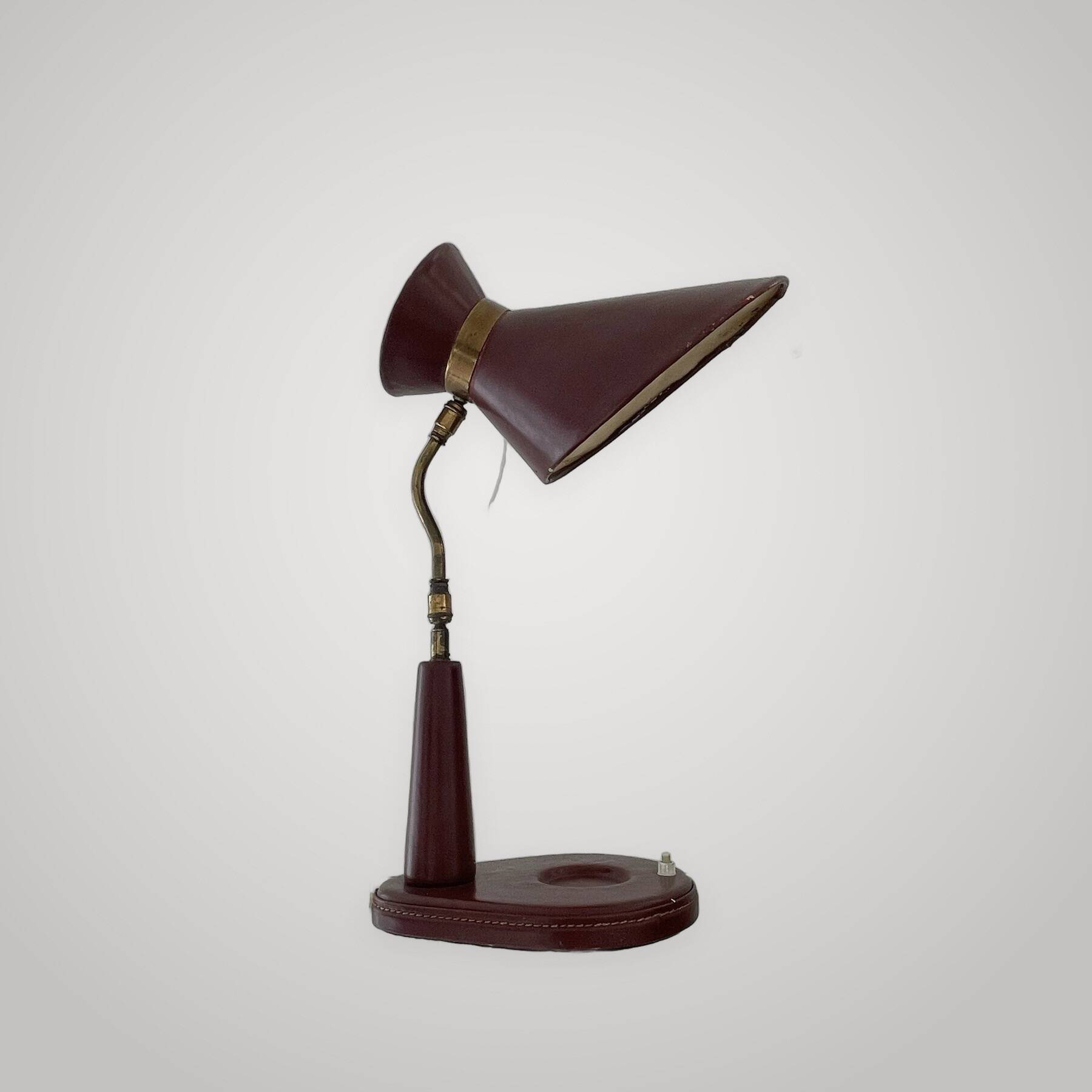 Jacques Adnet lamp