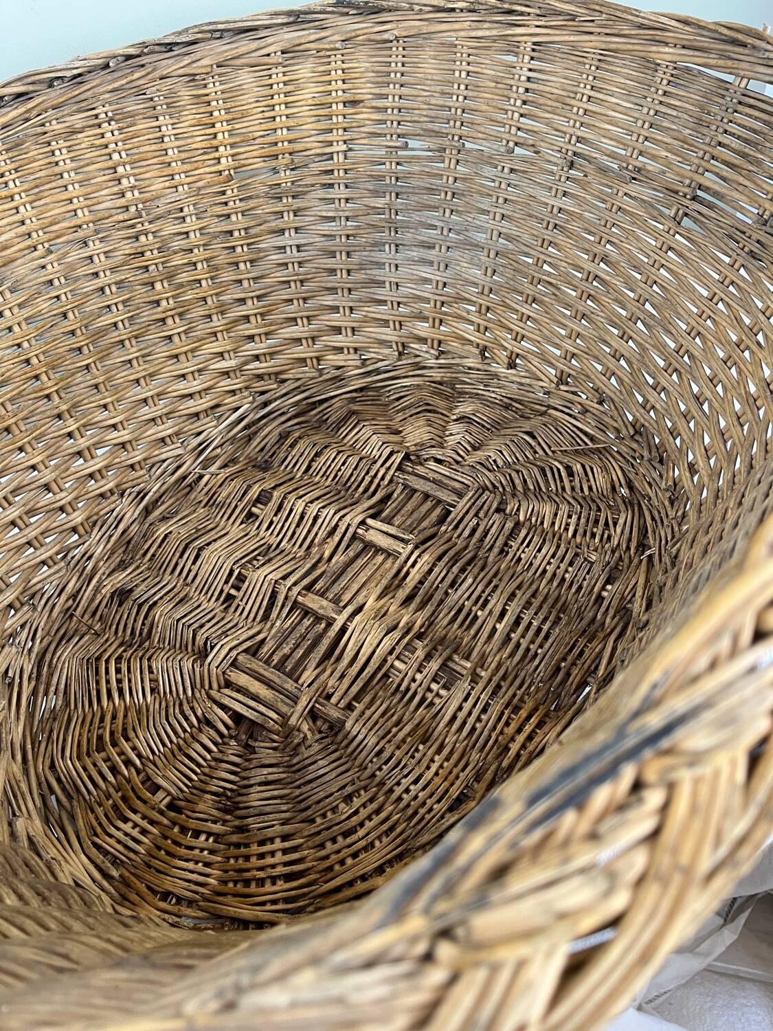 Large antique basket