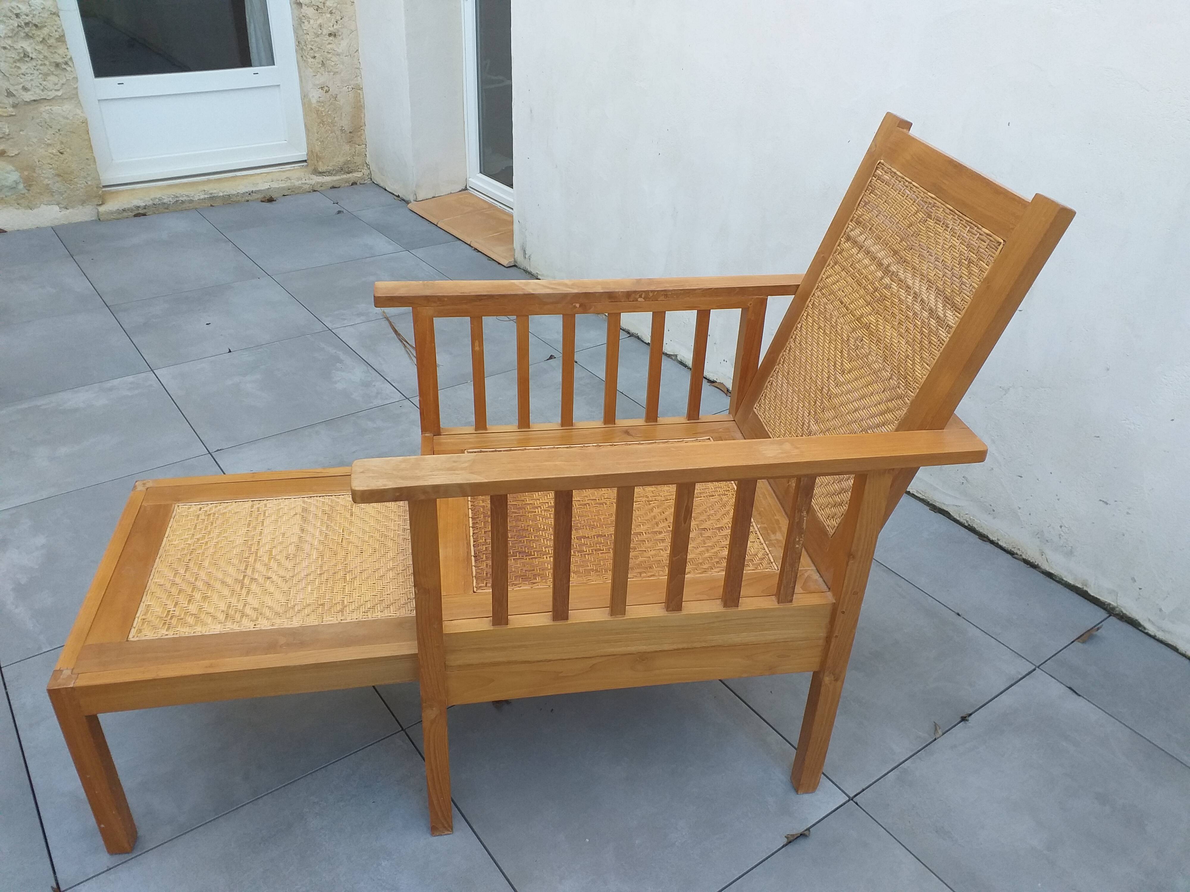 Chair with foot rest
