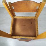 Chaises en cuir maison Regain