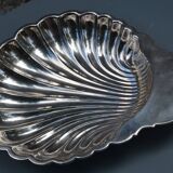 Silver-plated shell-shaped bowl/dish/vegetable dish