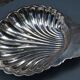 Silver-plated shell-shaped bowl/dish/vegetable dish