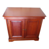 Meuble d'appoint -Meuble TV -Plateau Pivotant -Louis Philippe -Bois massif