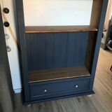 Anthracite bookcase