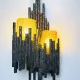 Brutalist Wall Lamp By Marcel Fantoni, Italy, 1960S