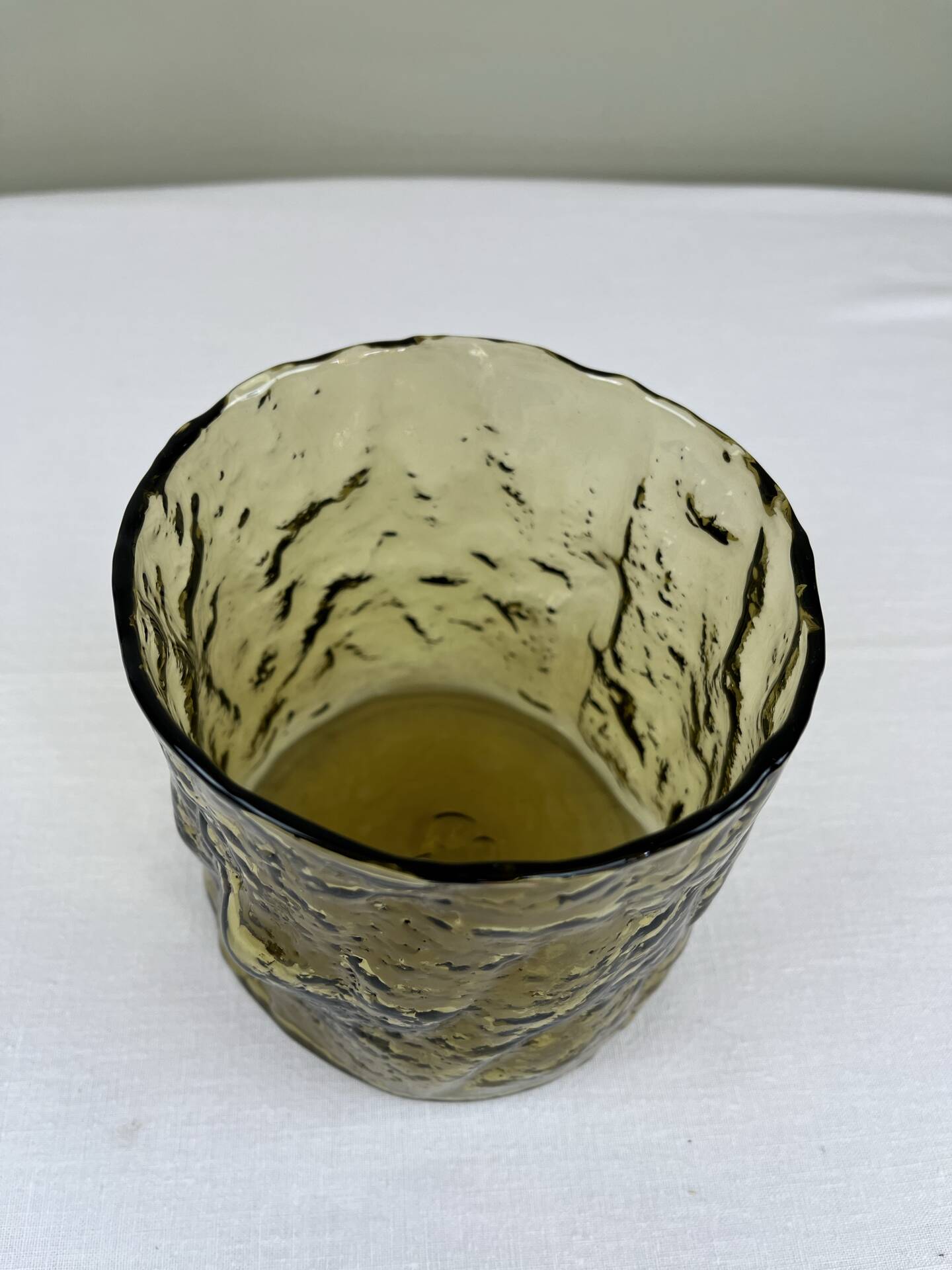 Vintage blown glass vase