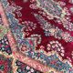 Old carpet Kirman late 270x380 cm