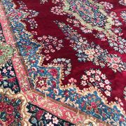 Old carpet Kirman late 270x380 cm