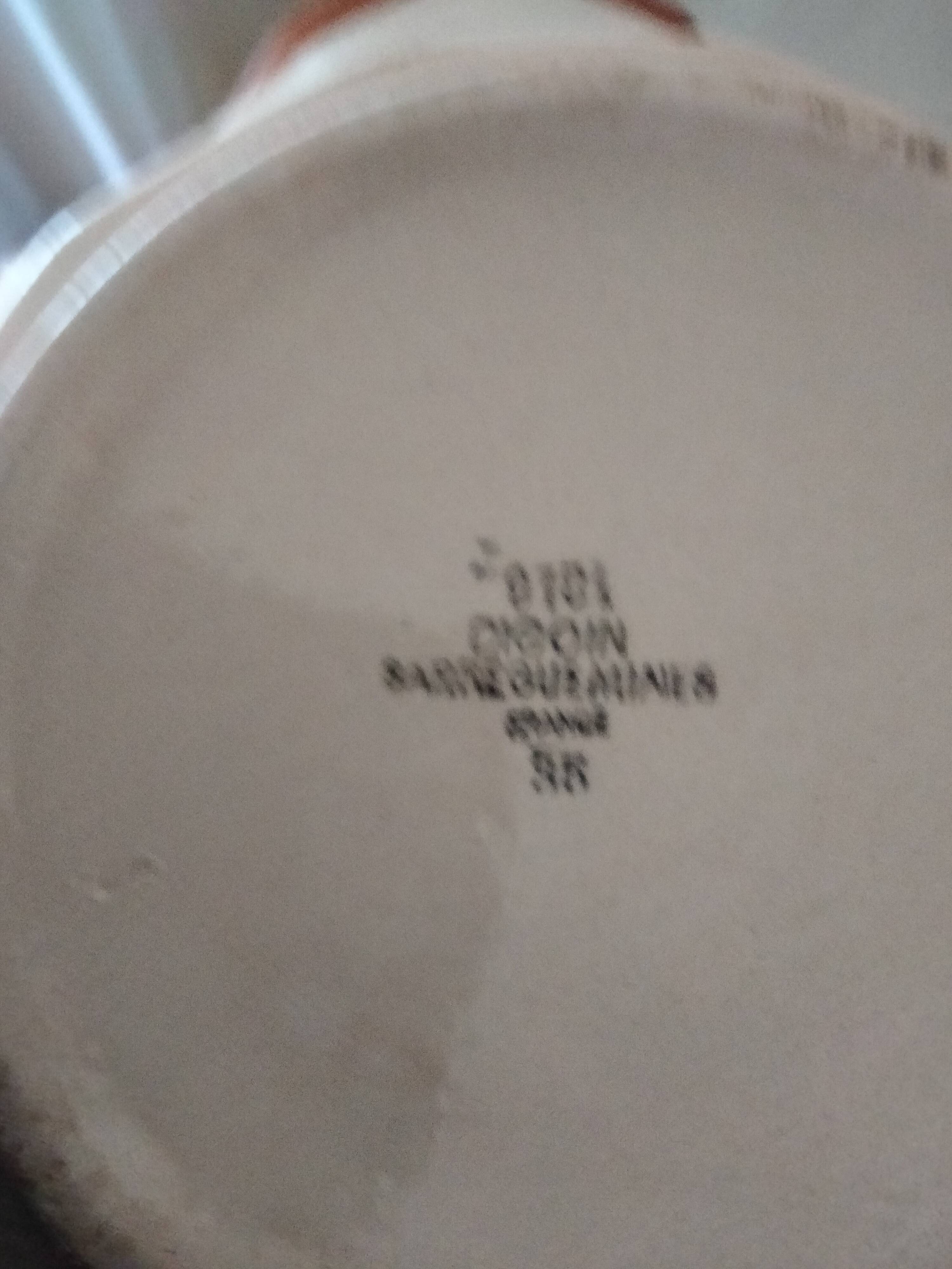 Digoin Sarreguemines soup tureen