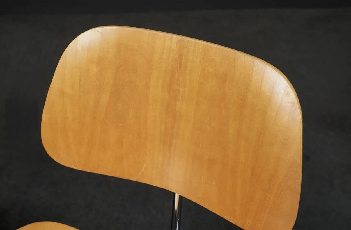 Polywood chairs Group DCM by Charles and Ray Eames, Vitra