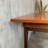 "Butterfly" teak table