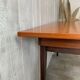 Table teck "papillon"