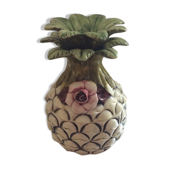 Italy Ceramic Pineapple Candy of the 60s and 70s