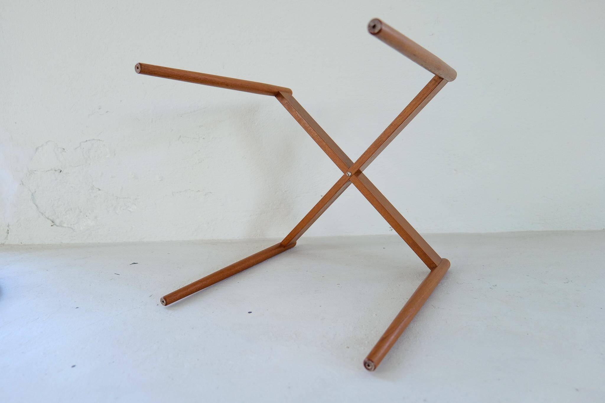 Mid-century modern teak side table/tray Sweden 1960s