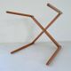 Mid-century modern teak side table/tray Sweden 1960s