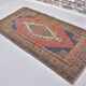 Turkish Vintage Oushak Rug sku a7