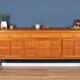 Retro Teak 1960s Nathan Squares Mid Century Sideboard