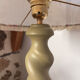 Lampe vintage torsadée – abat-jour indienne fait main