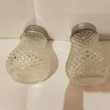 Vintage pepper salt shaker set
