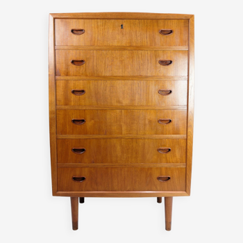 Commode en bois de teck, design danois des années 1960